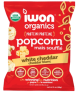IWON Popcorn Cheddar blanc