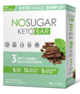 No Sugar Company Keto Bar Chocolate Mint Case