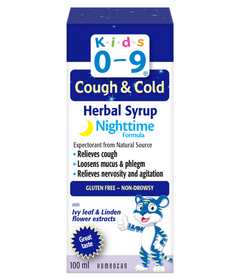 Homeocan Kids 0-9 Herbal Cough & Cold Nighttime Syrup Sample