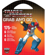 DC Comics Grab & Go Sticker Sheets Activity Pack Transformers