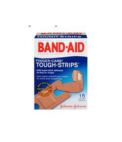 Band-Aid Tough Strips Finger Care