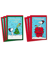 Hallmark Peanuts Christmas Cards Assortment Snoopy & Woodstock