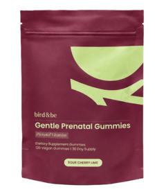 Bird&Be Gentle Prenatal Gummies Cherry Lime