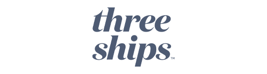 Three Ships brand logo