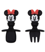 Bumkins Silicone Chewtensils Spoon & Fork Disney Minnie