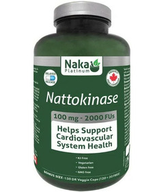 Naka Platinum Enhanced Nattokinase 100mg 