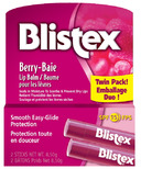 Blistex Baume à lèvres Berry Medicated FPS 15 - paquet double