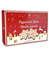 Saxon Peppermint Bark Snowflake Box