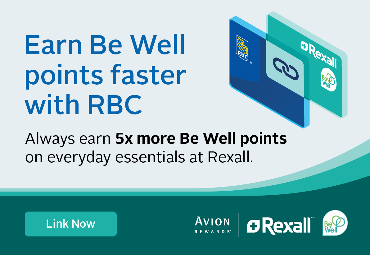 Earn Be Well Points faster with RBC