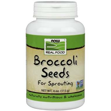 NOW Real Food Sproutable Broccoli Seeds NOW Real Food Sproutable Broccoli Seeds