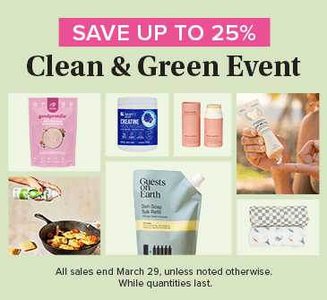 Save up to 25% on The Clean & Green Event