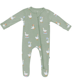 Kyte Baby Zippered Footie Silly Goose