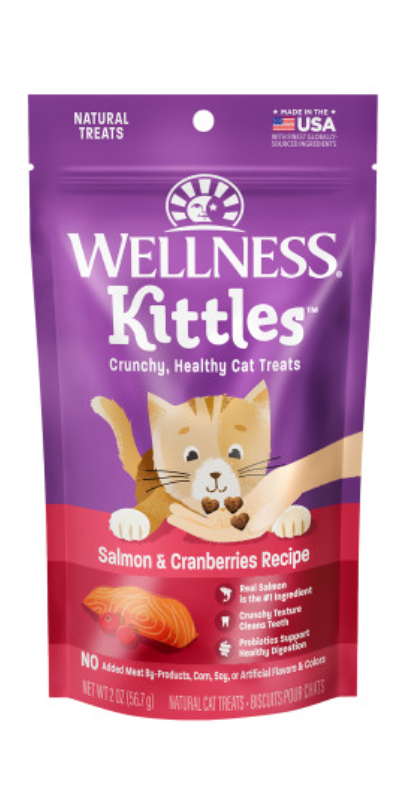 Buy Wellness Kittles Cat Treats Salmon Cranberries at