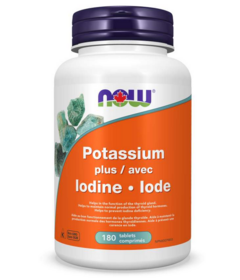 NOW Foods Potassium Plus Iodine 