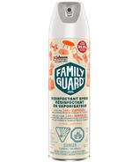 Désinfectant en vaporisateur de marque Family Guard à l'odeur d'agrumes