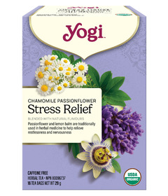 Yogi Tea Chamomile Passionflower Stress Relief Tea
