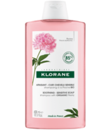 Klorane Shampooing sensible au cuir chevelu apaisant avec pivoine organique