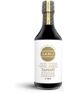 Sauce soja Tamari sans gluten San-J biologique à teneur réduite en sodium