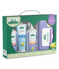 Aleva Naturals Newborn Sleep Easy Care Set