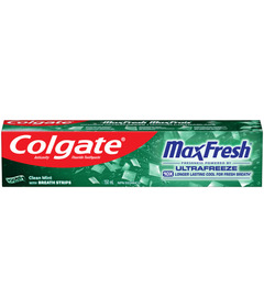 image of Colgate Max Fresh Clean Mint Toothpaste with sku:170149