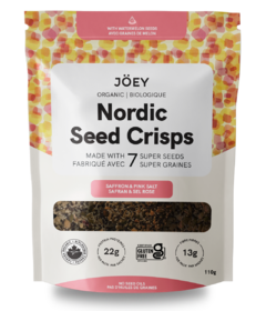 Joey Nordic Seed Crisps Saffron & Pink Salt
