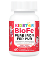Kidstar Nutrients BioFe comprimés à mâcher de fer pur sweet blast