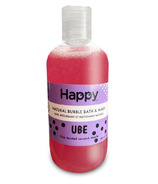 Happy Natural Bubble Bath & Shower Wash Ube