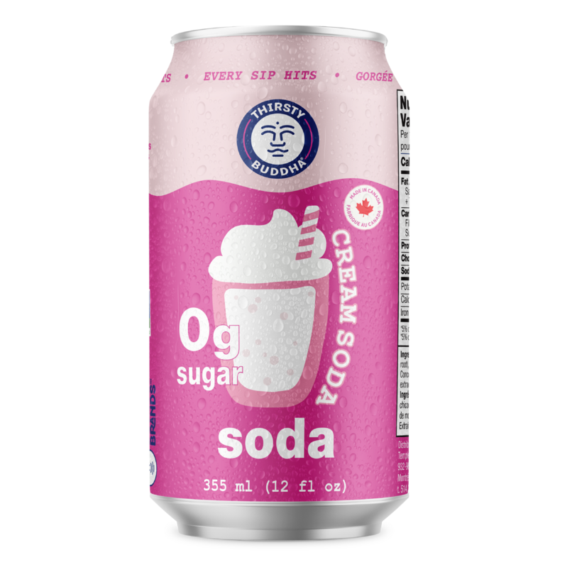 Buy Thirsty Buddha Low-Sugar Prebiotic Soda Cream Soda at Well.ca