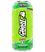 Ghost Energy Drink Warheads Sour Green Apple