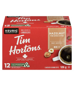 Tim Hortons K-Cup Hazelnut Coffee