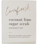 LOVEFRESH Coconut Lime Sugar Scrub