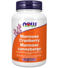 image of NOW Foods Mannose Cranberry with sku:129249