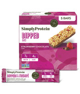 Simply Protein Dipped Snack Bar Strawberry Chocolate