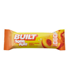 Built Bar Sour Puffs Protein Bar Sweet Peach Punch