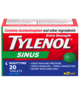 Tylenol sinus extra fort pour la nuit eZ tablettes