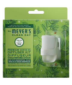 Mrs. Meyer's Plug In Scented Oil Diffuser Starter Kit Iowa Pine