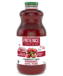 Patience Fruit & Co. Organic Juice Pure Cranberry 