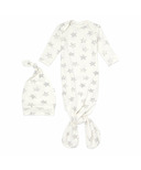 aden + anais Snuggle Knit Star Snuggle Knit Gown + Hat Set