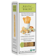 Rustic Bakery Organic Sourdough Crackers Sweet Onion