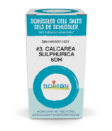 Boiron Schussler Cell Salts #3 Calcarea Sulphurica 6DH