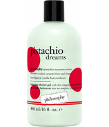 Gel douche hydratant, bain moussant et shampoing Philosophy Pistachio Dreams