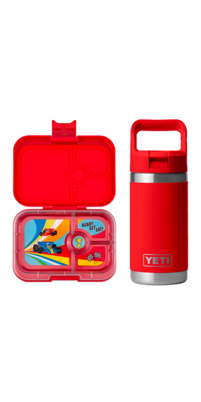 YETI Rambler JR. 12 oz Kids Bottle - Canyon Red