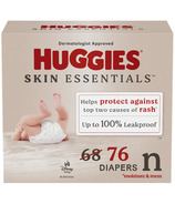Huggies Skin Essentials Couches pour nouveau-nés 