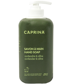 Caprina Hand Soap With Fresh Goat Milk Coriander & Olive