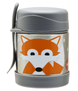 3 Sprouts Stainless Steel Food Jar Fox