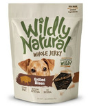 Wildly Natural Whole Jerky Treats for Dogs Grilled Bison
