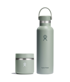 Ensemble de nourriture Hydro Flask et bouteille à goulot standard en agave