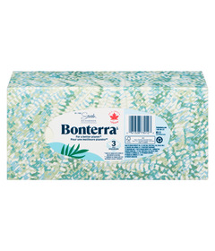 Bonterra 3 Ply Facial Tissues
