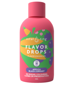 Vital Zing Flavour Drops Apple Blackcurrant