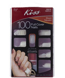 Kiss Full Cover Artificial Nails Short Square